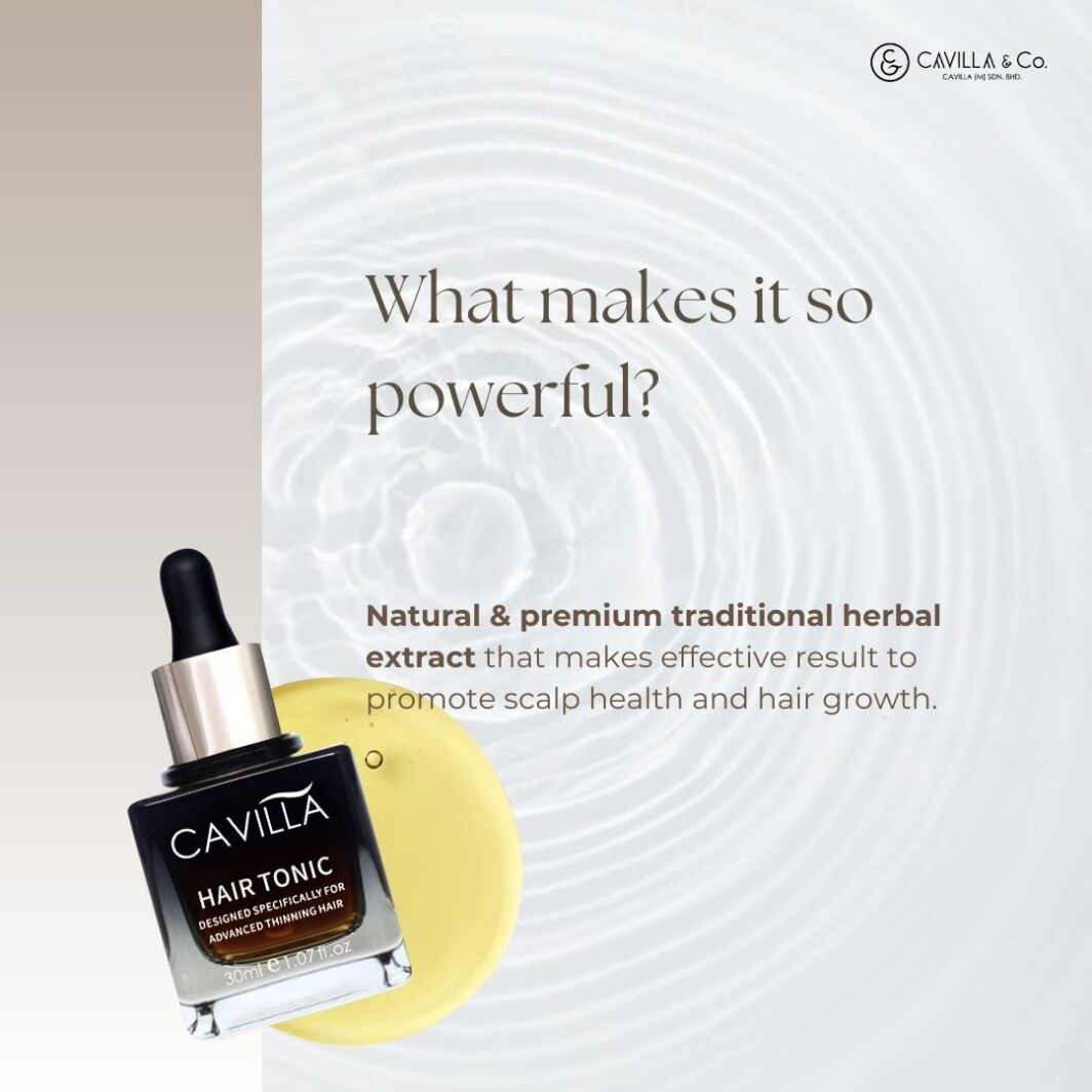 Cavilla Hair Tonic/Shop/Product Page